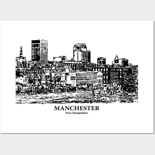 Manchester - New Hampshire Posters and Art